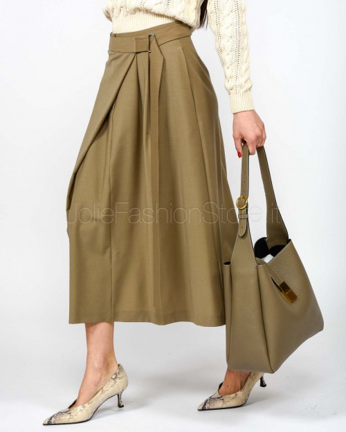 MeiMeiJ Gonna Midi Elm  M6PH03 ELM