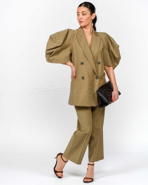 MeiMeiJ Pantalone a Sigaretta Elm  M6PH07 ELM