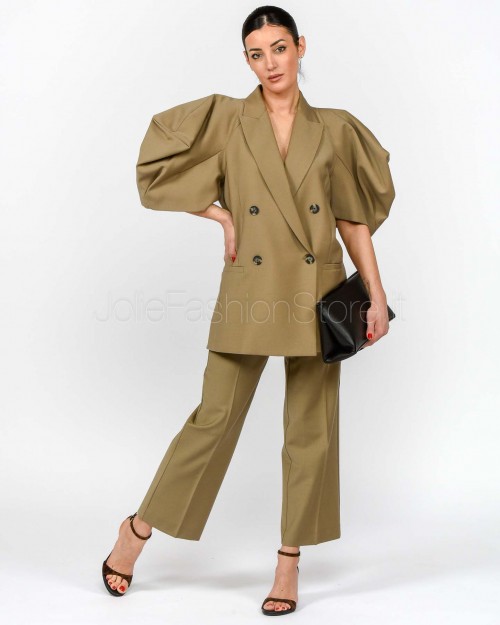 MeiMeiJ Pantalone a Sigaretta Elm  M6PH07 ELM